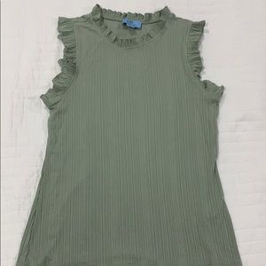 Green CeCe green top